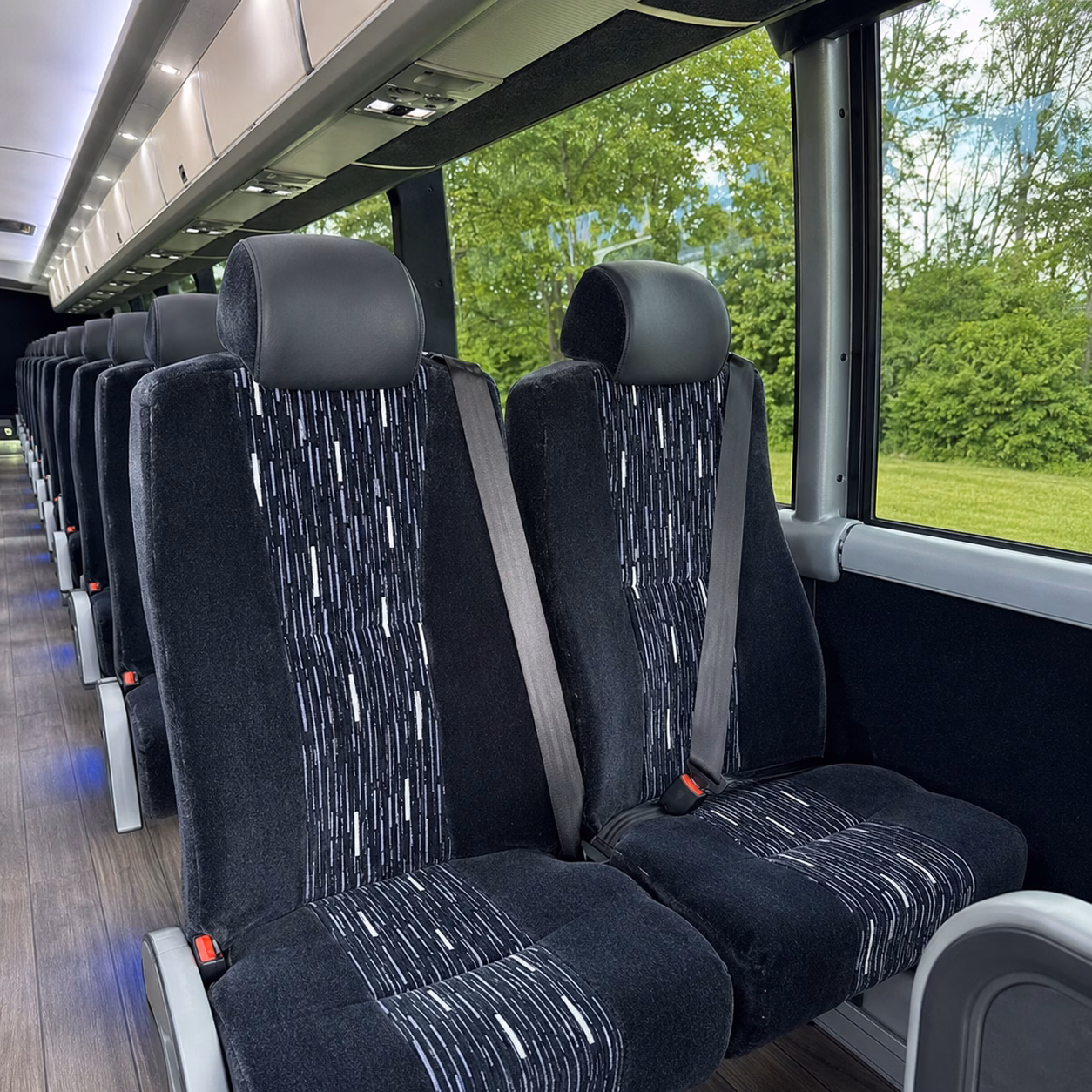 montgomery charter bus services inside