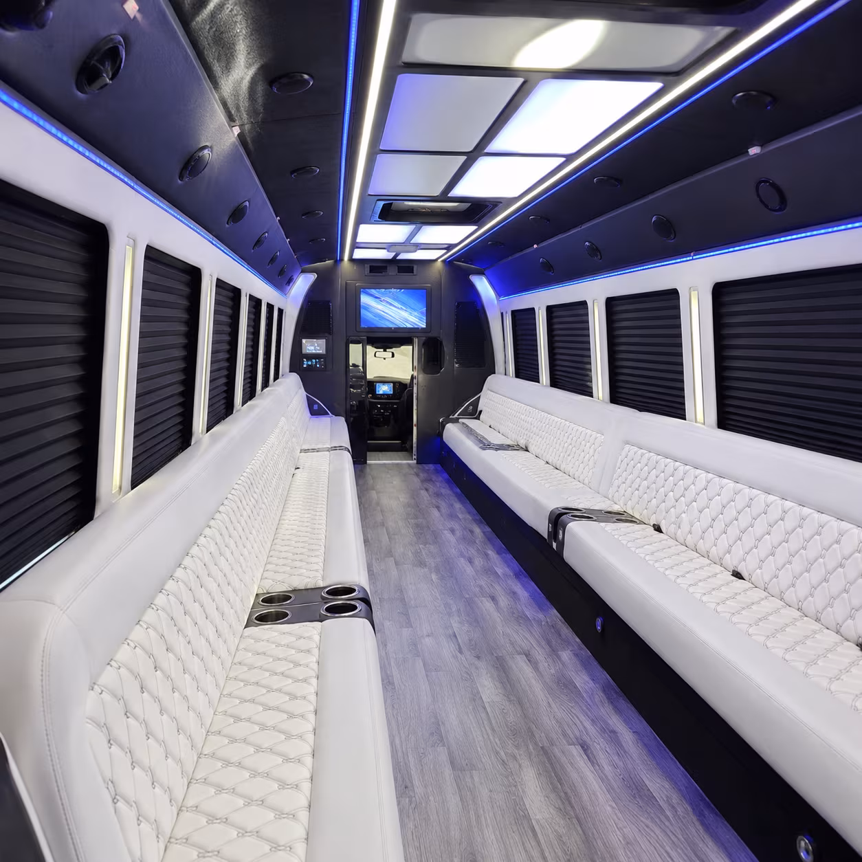 rent a montgomery prom party bus or charter bus today