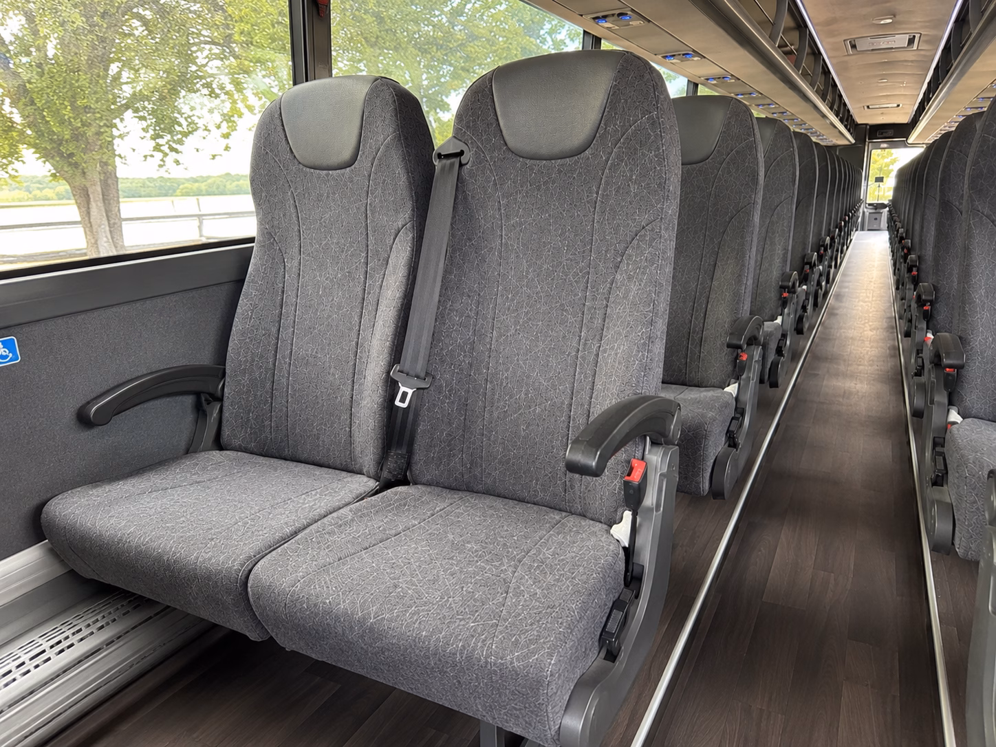 the bus type and amenities